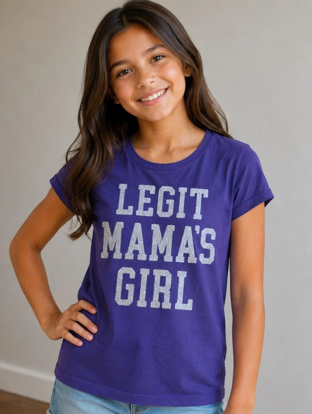 10-12 Mama's Girl Short Sleeve top